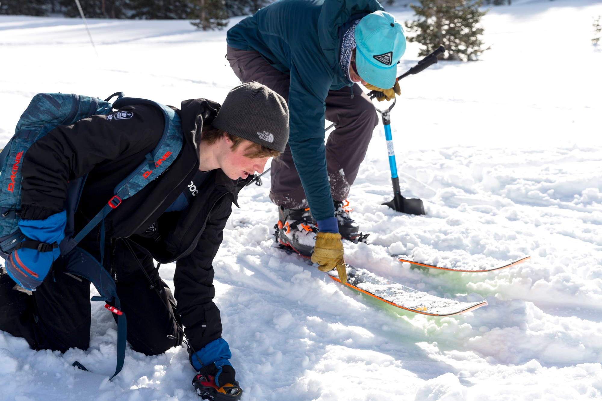 Erme Catino Teaches Avalanche Education