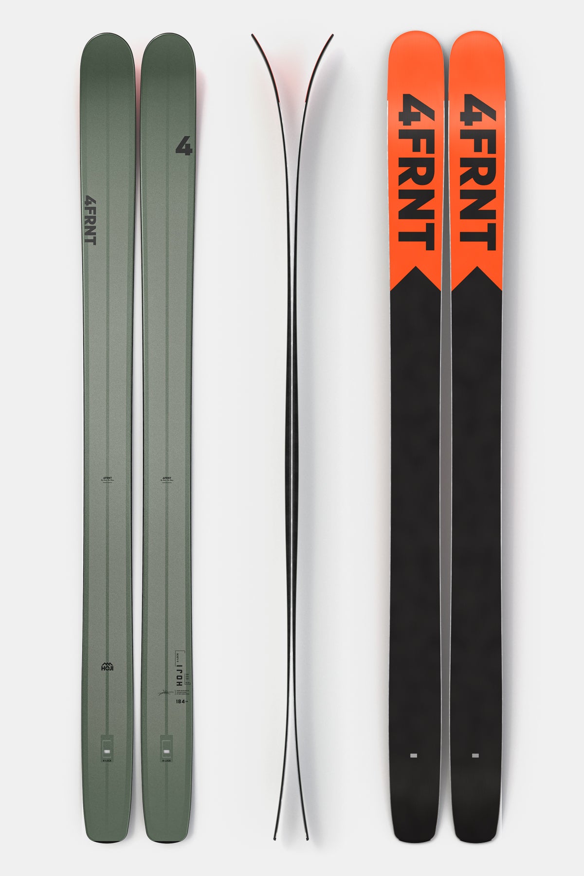 4frnt hoji 179 cm skis with salomon z12 bindings The Hoji is 4FRNTs most award 4FRNT's Best Powder & Touring