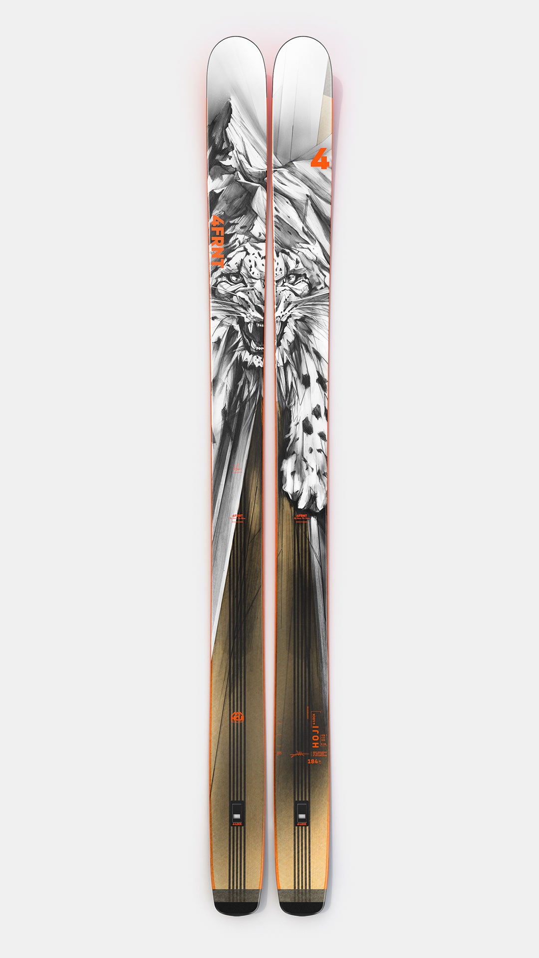 Hoji - All Mountain Powder Ski - 4FRNT Skis