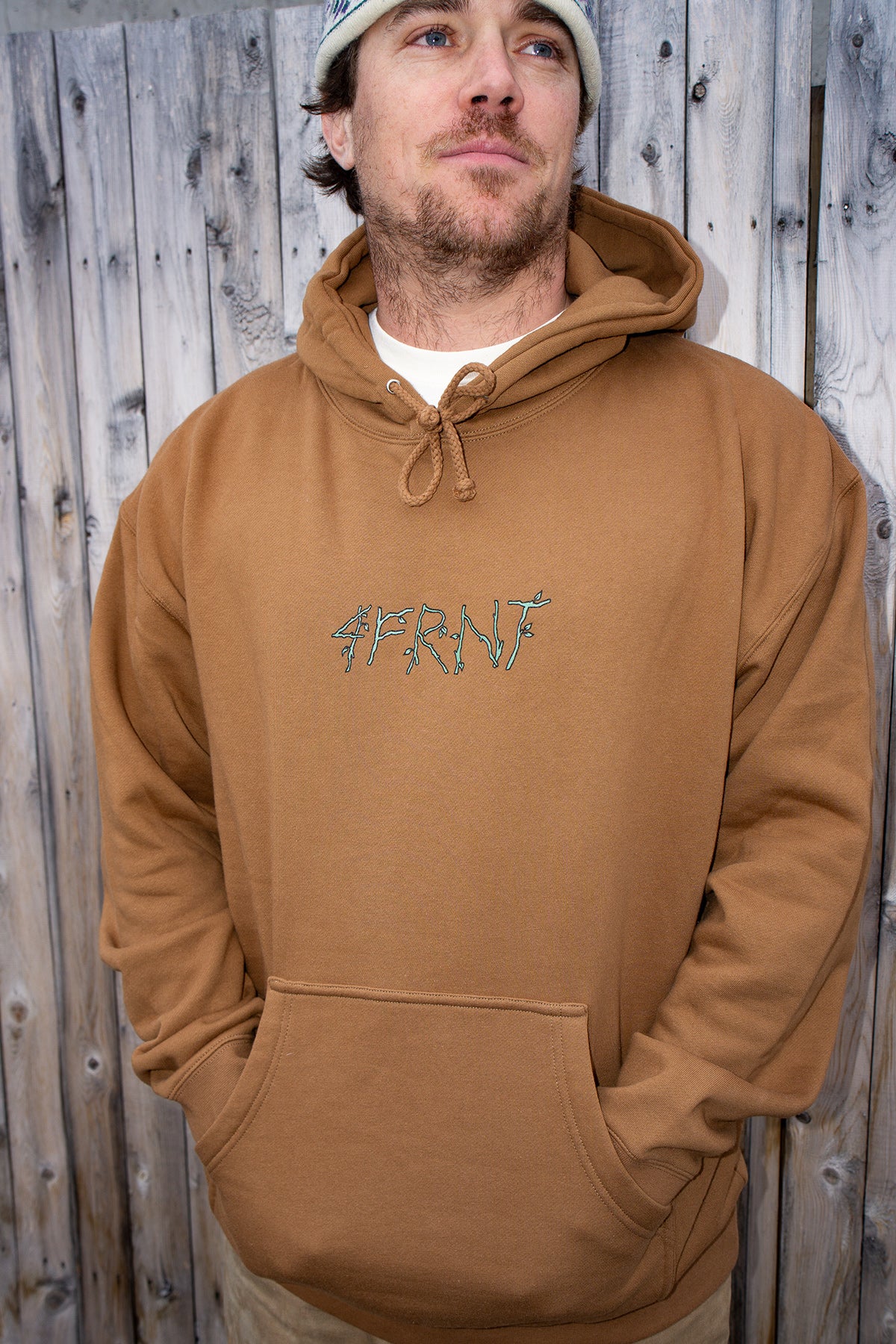 Sweat HUK Icon X Forest Lumber Homme 2XL Marron - Respirant Pêche Extérieur