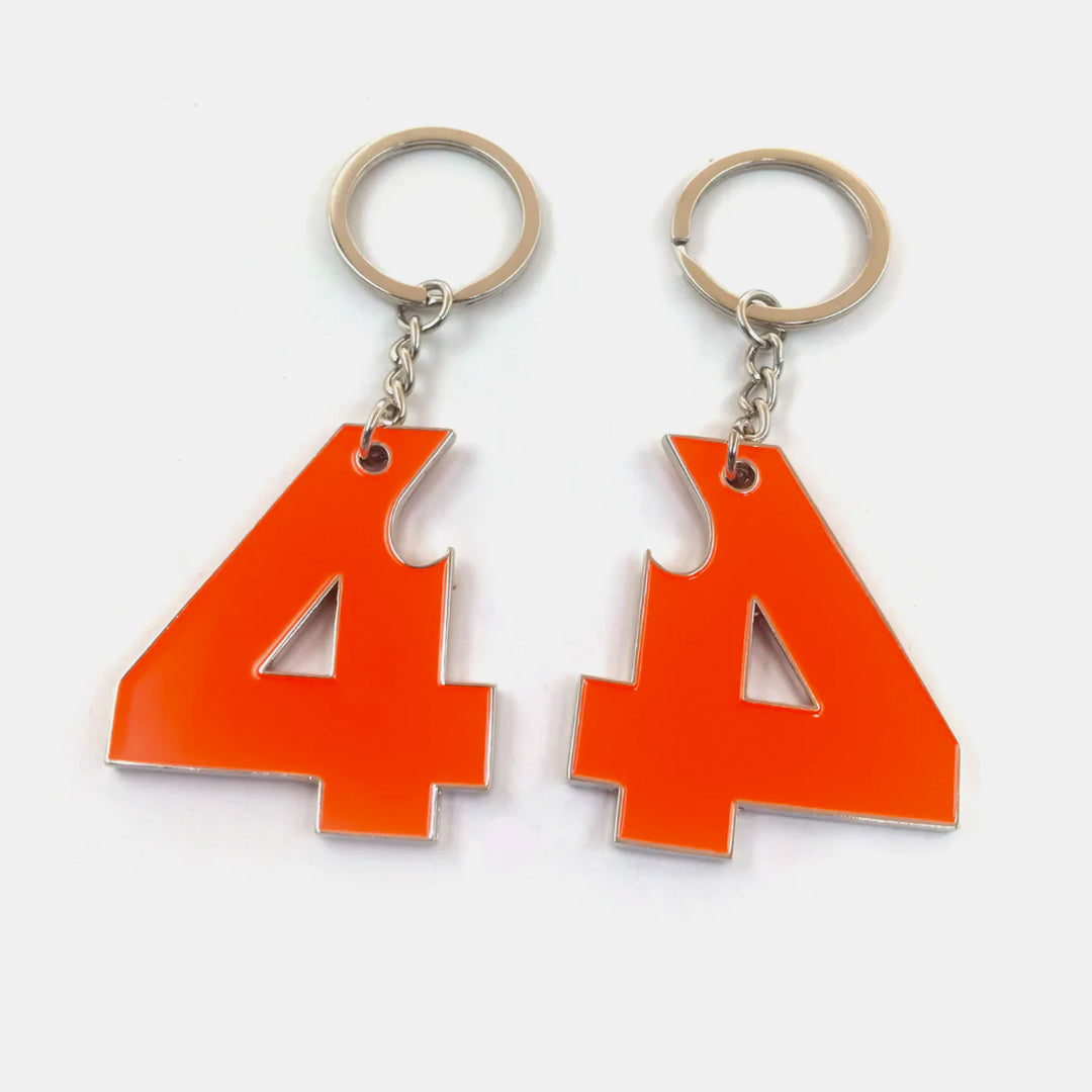 4frnt 4-shaped orange Bottle Opener Key Chain