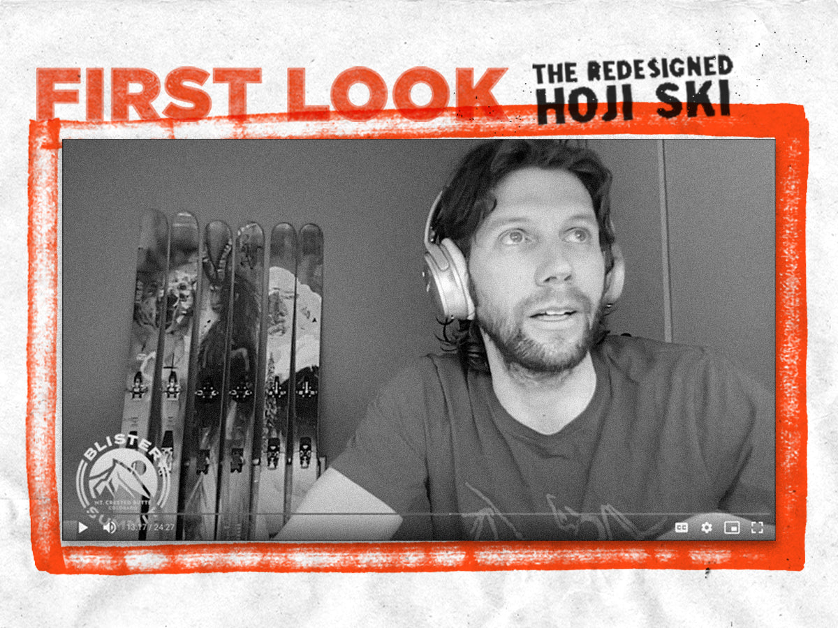 Eric Hjorleifson on the Redesigned Hoji Ski – 4FRNT Skis