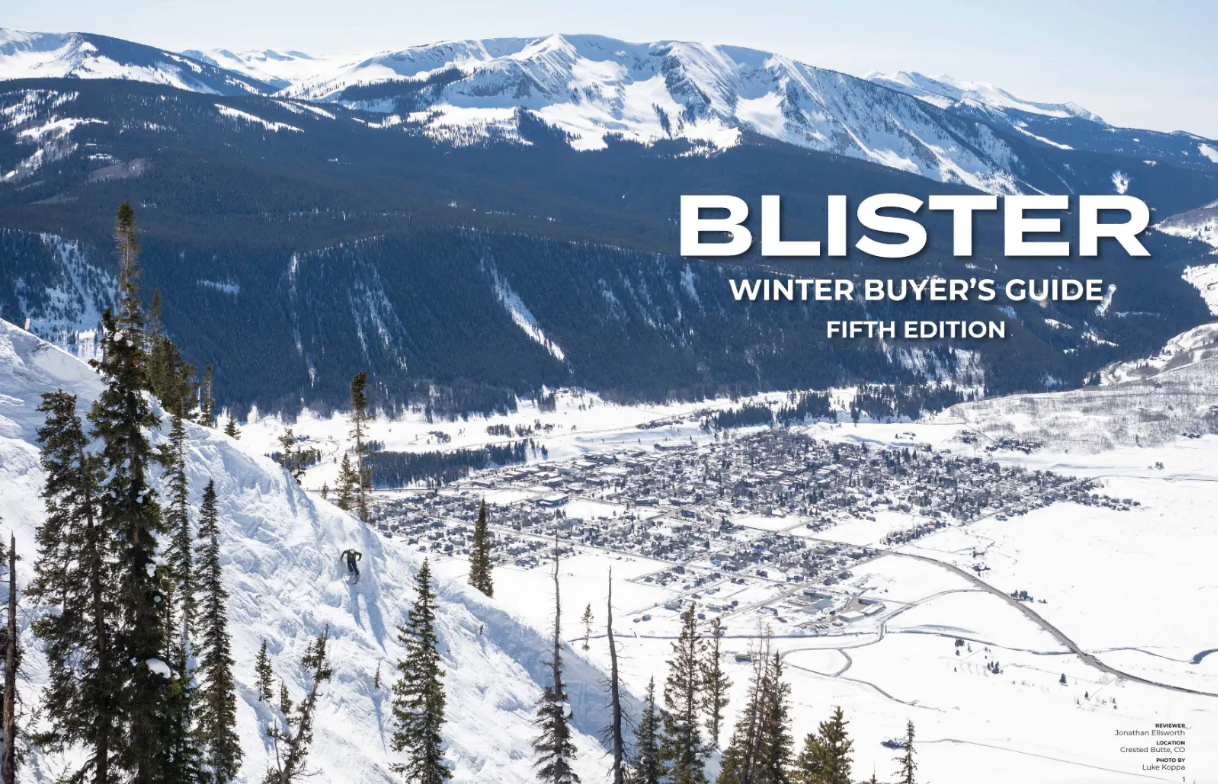 Blister Winter Buyer's Guide Awards