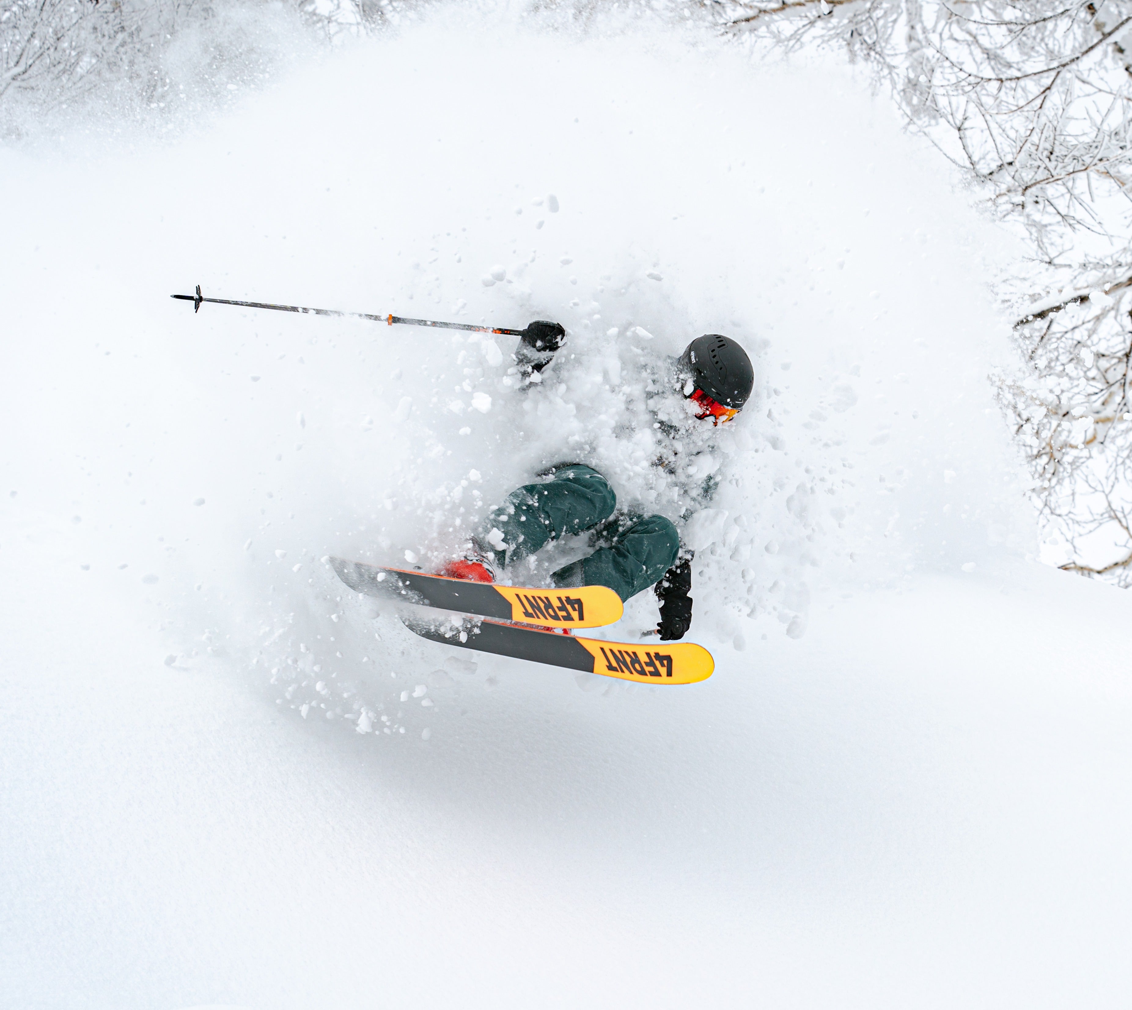 Powder Skis - Best Skis for Steep & Deep Snow – 4FRNT Skis