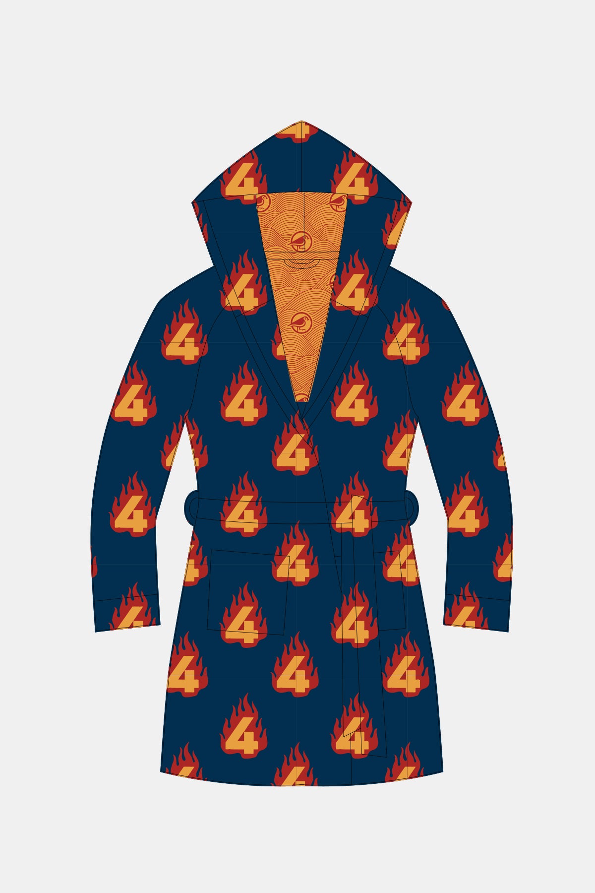Flame 4 Robe
