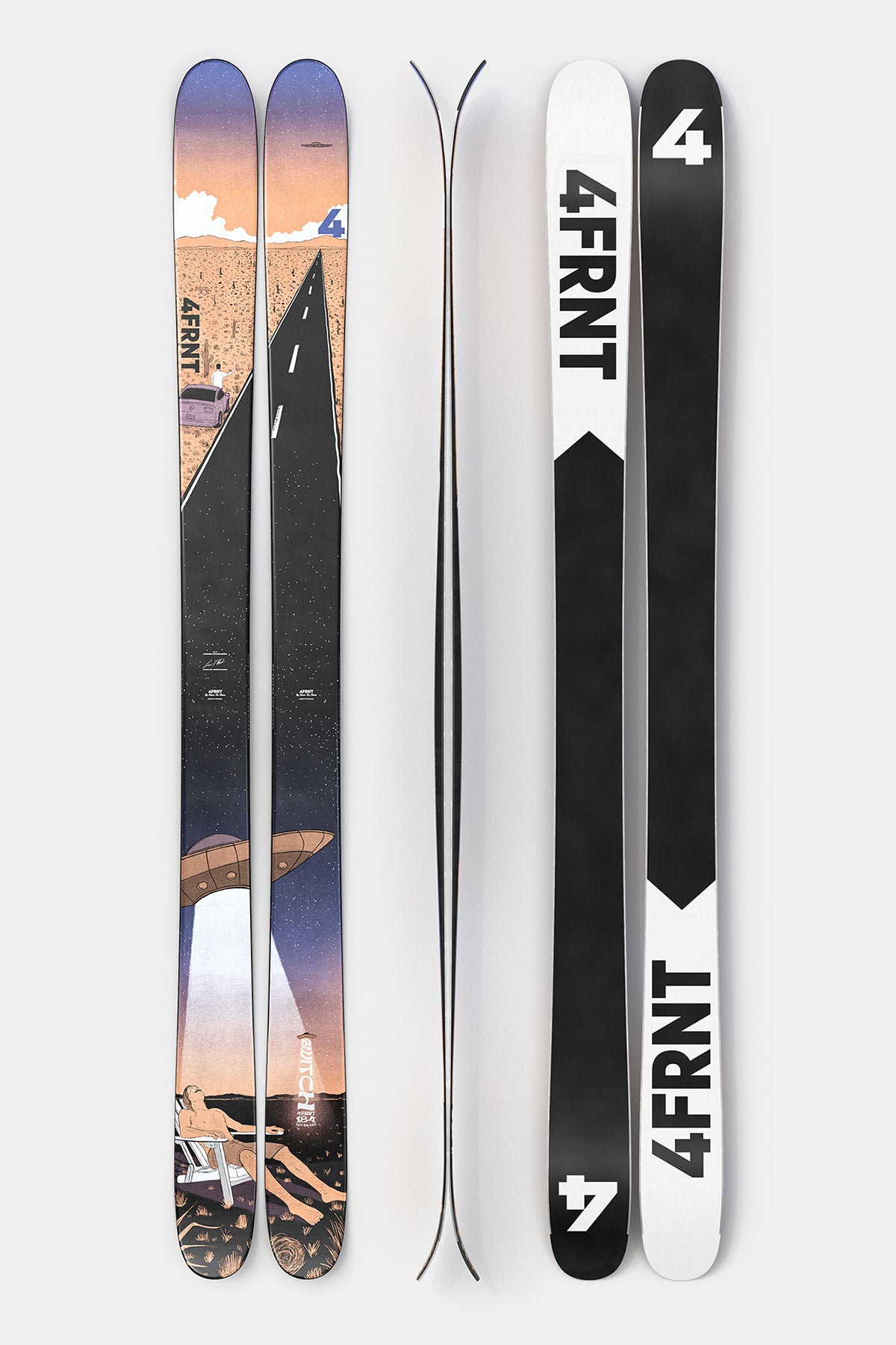 スキー 4FRNT MSP99 176cm MSP 99 - All Mountain Frontside Ski - 4FRNT Skis