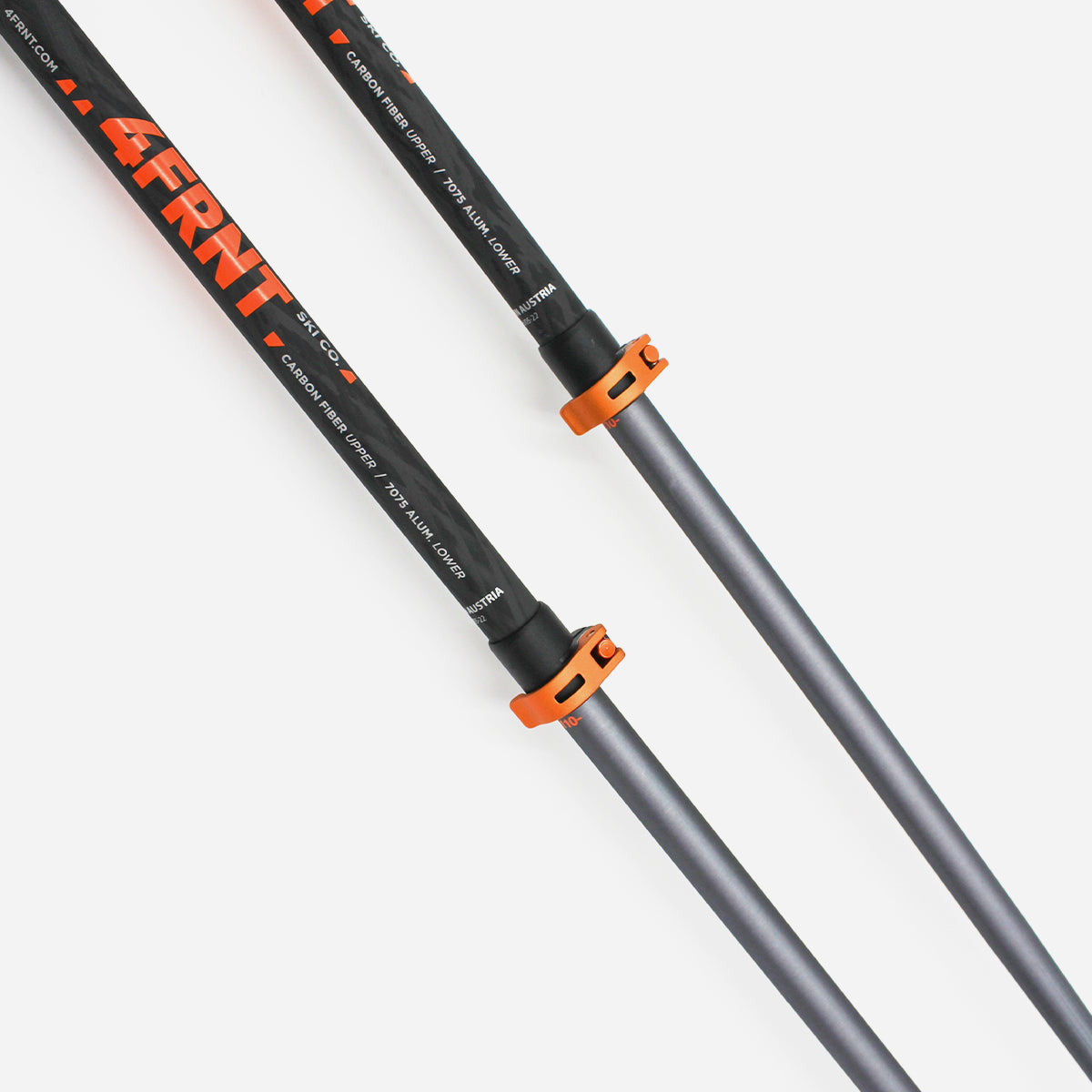 Clamp Ski Rider Uptrack Adjustable Ski Poles | Shop 4FRNT – 4FRNT Skis