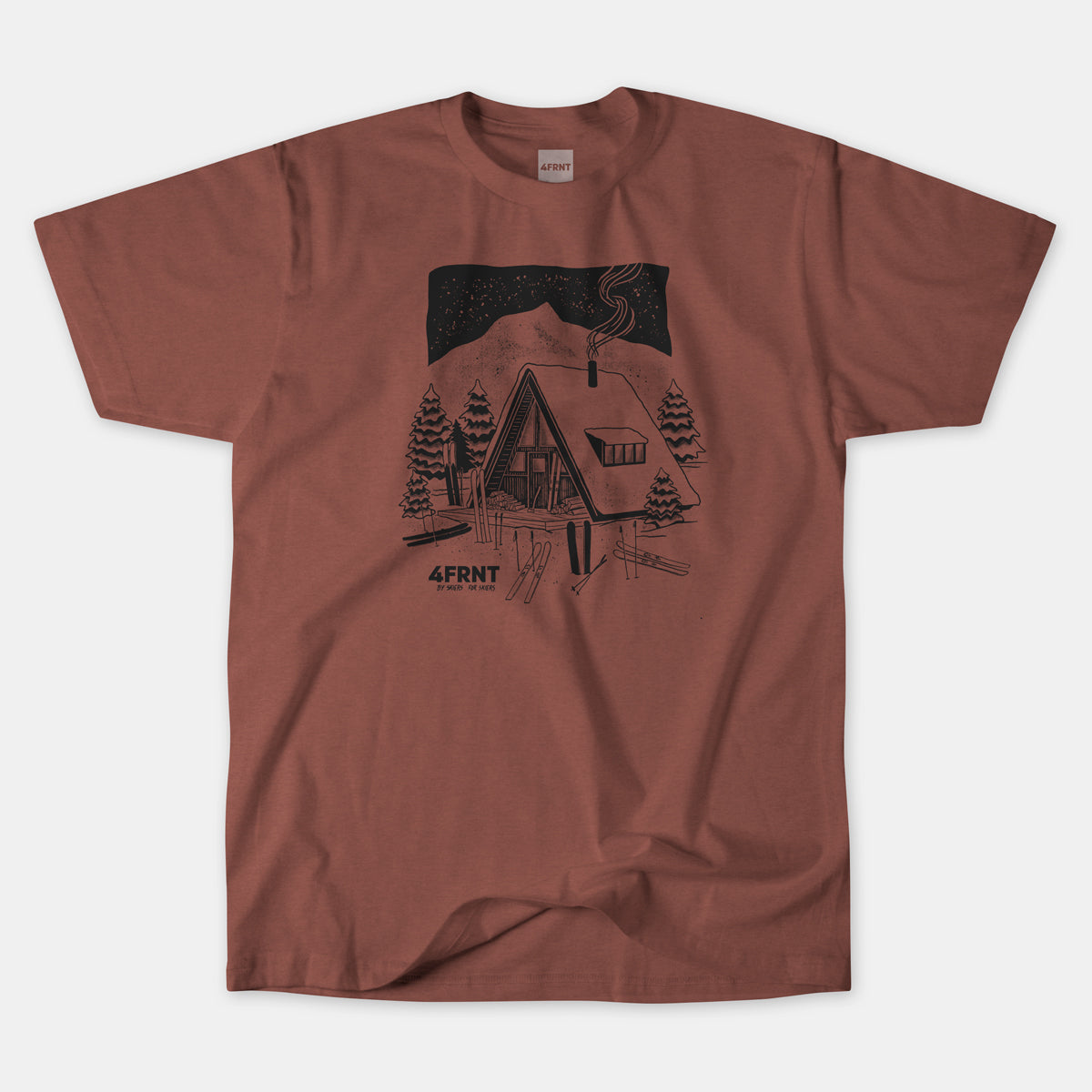 the front view of the BC cabin shirt