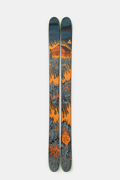 小学生'4FRNT DEVASTATOR 'スキー 147cm JR 子供/女性 Devastator JR - All Mountain Junior Freeride Skis – 4FRNT Skis