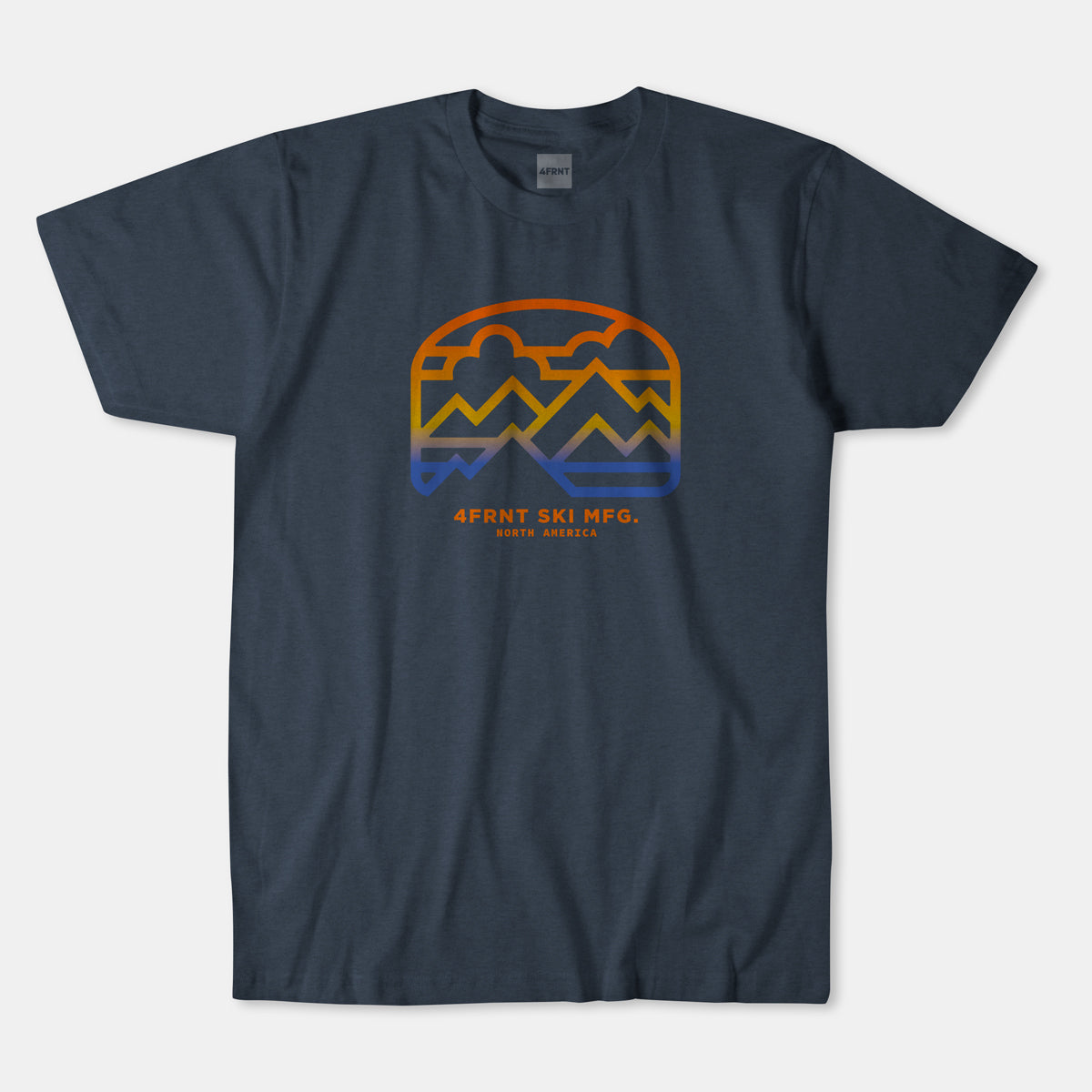 the gradient graphic tee front view