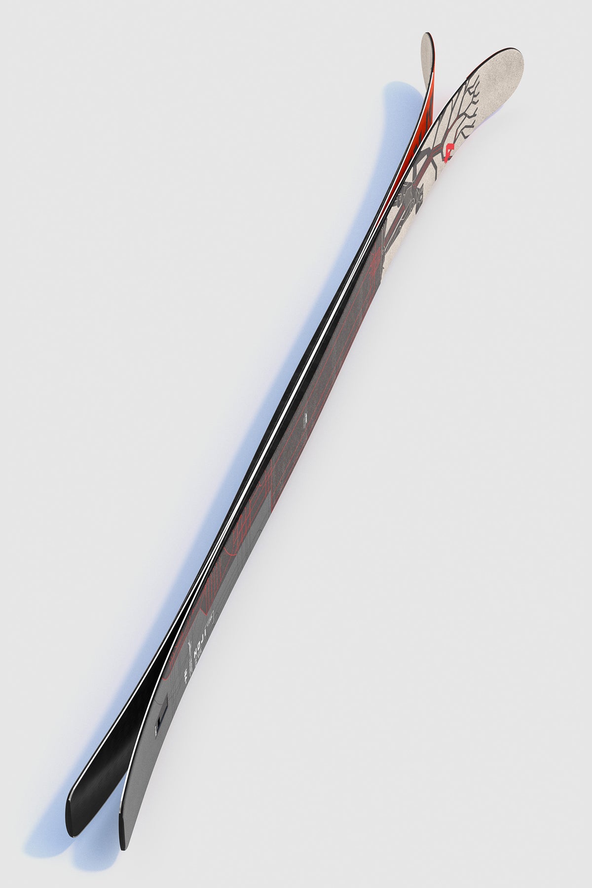 4frnt hoji 179 cm skis with salomon z12 bindings HOJI
