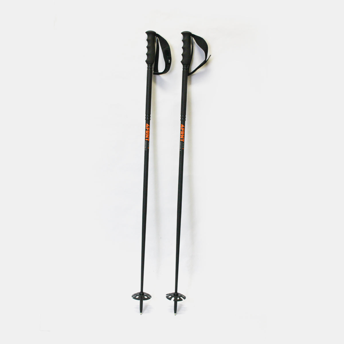 MFG fixed grip ski poles full view