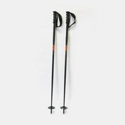 MFG fixed grip ski poles full view
