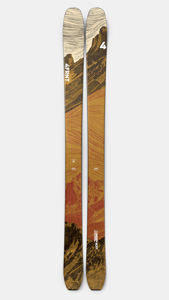 4FRNT MSP 107 - Resort Powder Ski – 4FRNT Skis