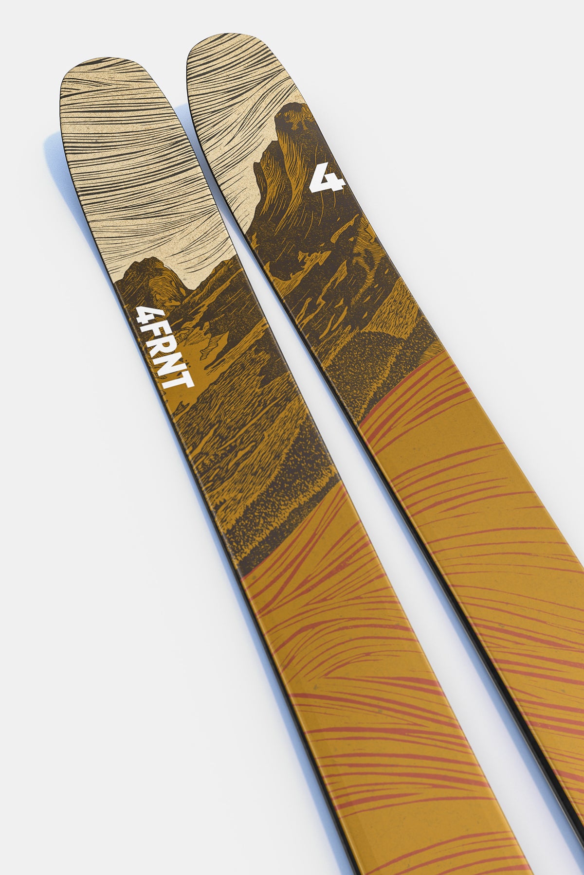 スキー 4FRNT MSP107 4FRNT MSP 107 - Resort Powder Ski – 4FRNT Skis