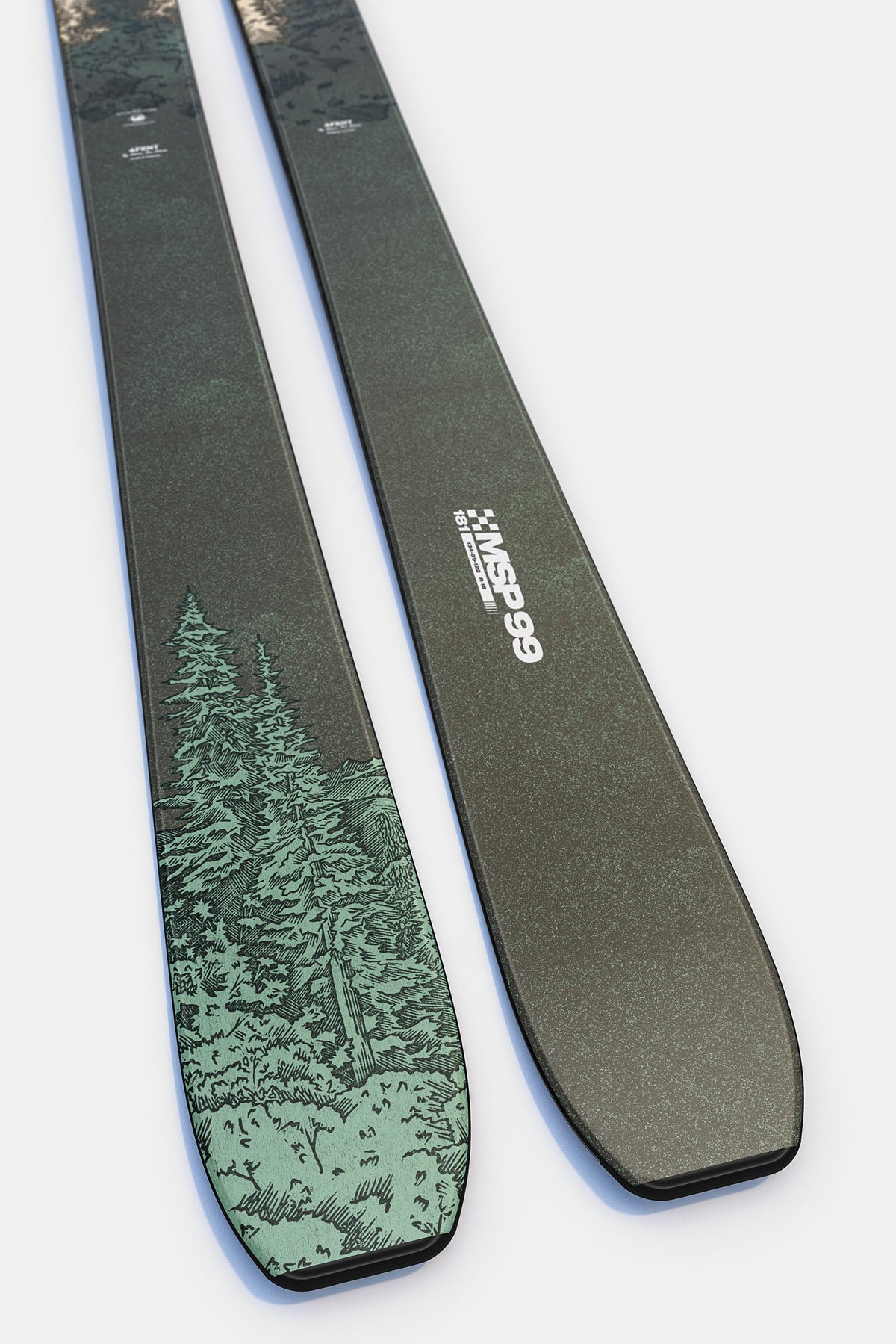 d.Sato 4FRNT フォーフロントMSP99 176cm MSP 99 - All Mountain Frontside Ski - 4FRNT Skis