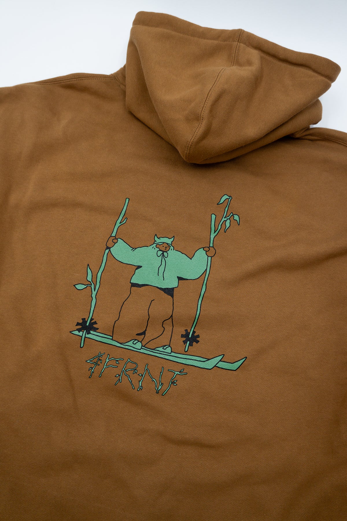 Pole Plant Hoodie - Brown