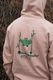 Pole Plant Hoodie - Dusty Pink