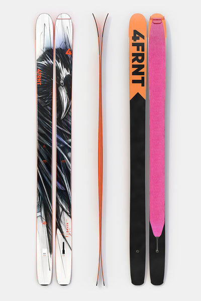 4FRNT  RAVEN バックカントリースキー　184cm センター102mm 4FRNT Stash - 23/24 Raven – 4FRNT Skis