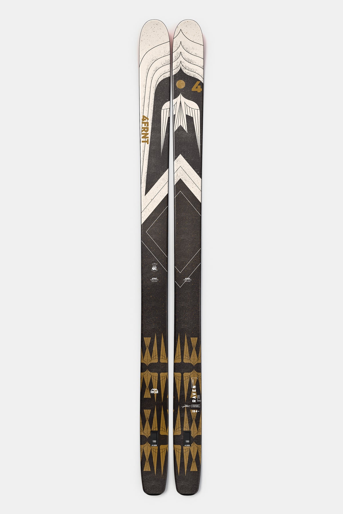 4FRNT  RAVEN バックカントリースキー　184cm センター102mm 4FRNT Raven Ski - Backcountry Touring Ski – 4FRNT Skis