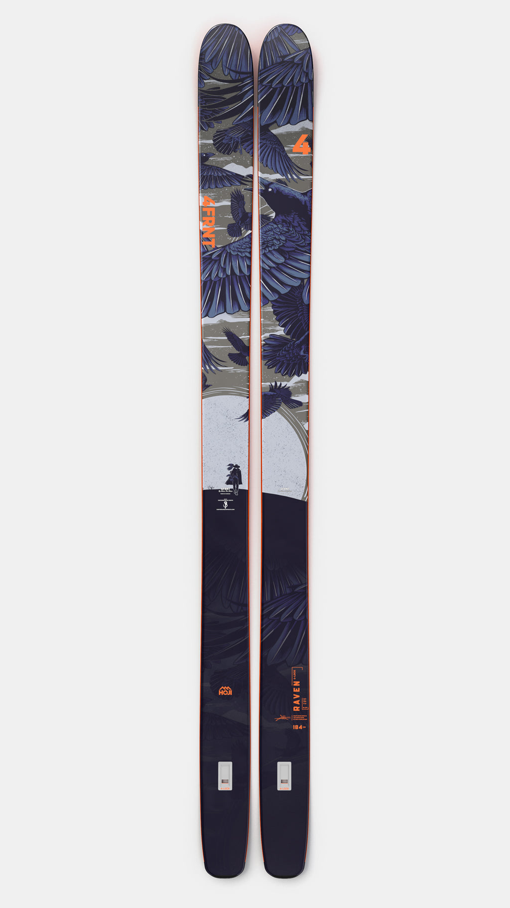 4FRNT Raven Ski - Backcountry Touring Ski – 4FRNT Skis 