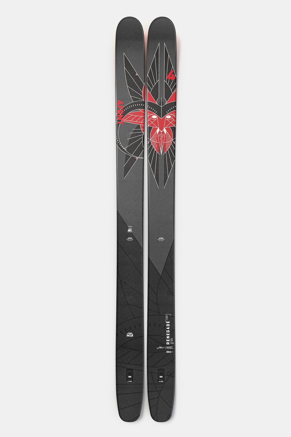 4FRNT Renegade Ski - Big Mountain Powder Ski – 4FRNT Skis