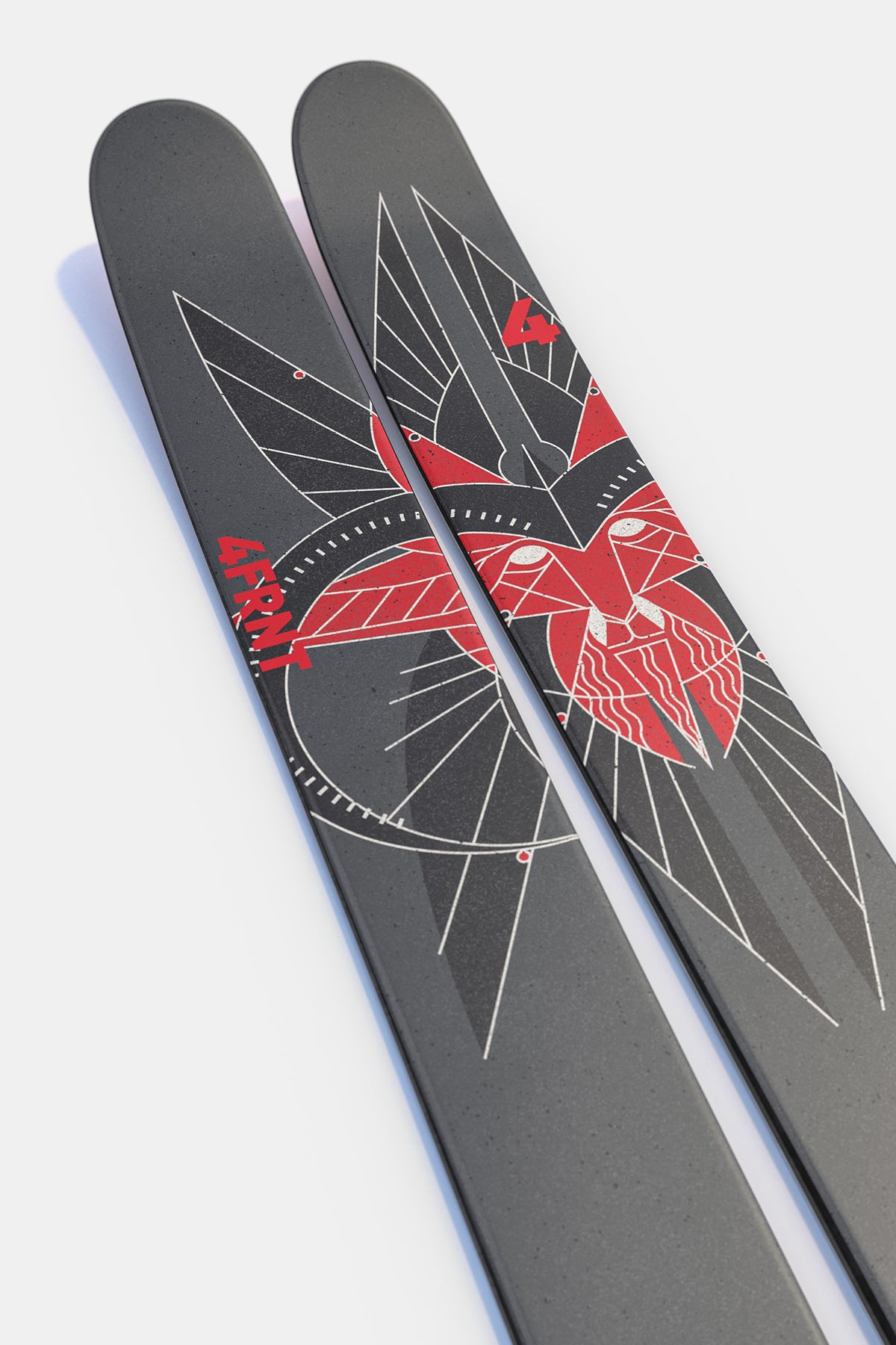 4FRNT RENAGADE スキー テレマークビンディング付き 4FRNT Renegade Ski - Big Mountain Powder Ski – 4FRNT Skis