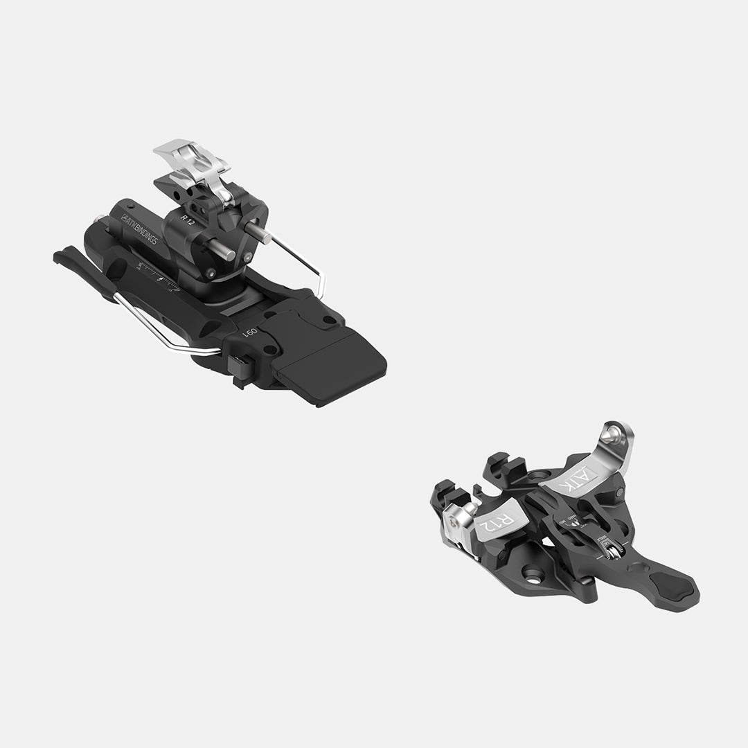 ATK RAIDER 12 black ski bindings from 4frnt