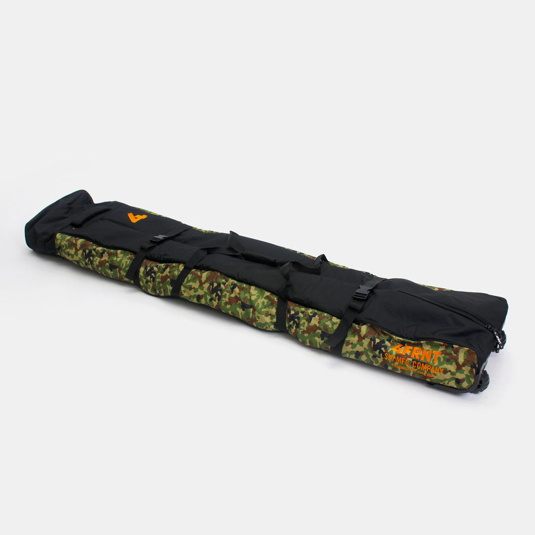 4frnt skis Double Roller ski Bag in Camo