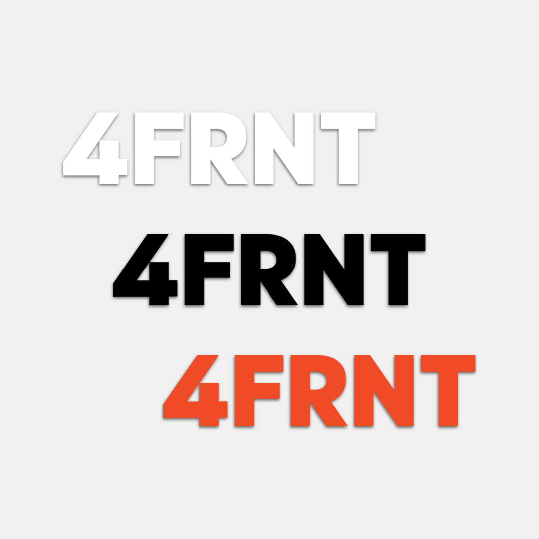 4FRNT Die Cut Sticker Pack