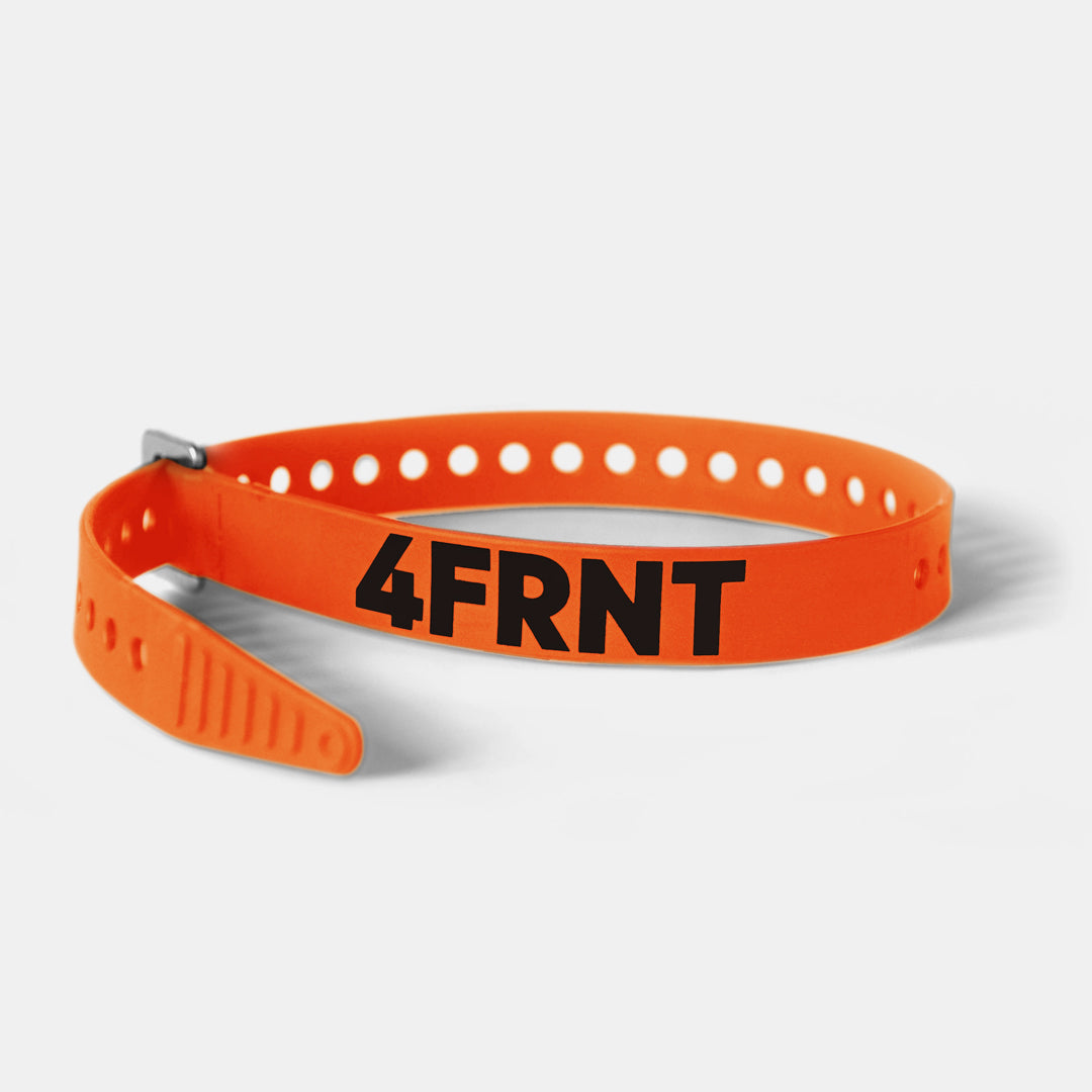 orange 20" Voile Ski Strap from 4frnt